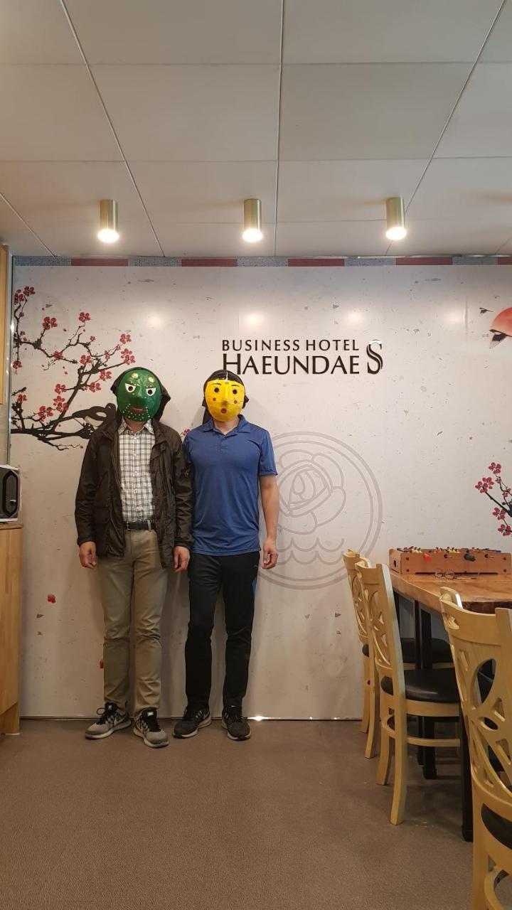 Business Hotel Haeundae S Busan Bagian luar foto