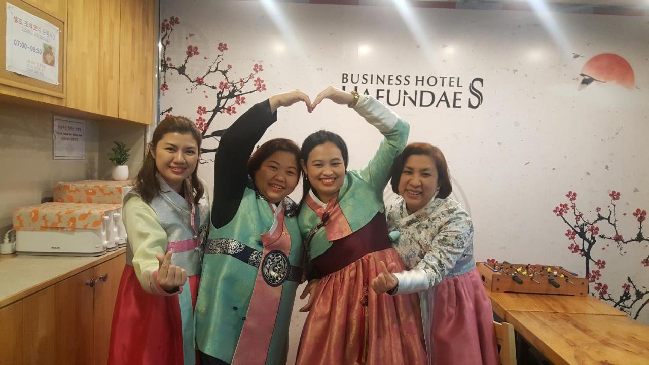 Business Hotel Haeundae S Busan Bagian luar foto